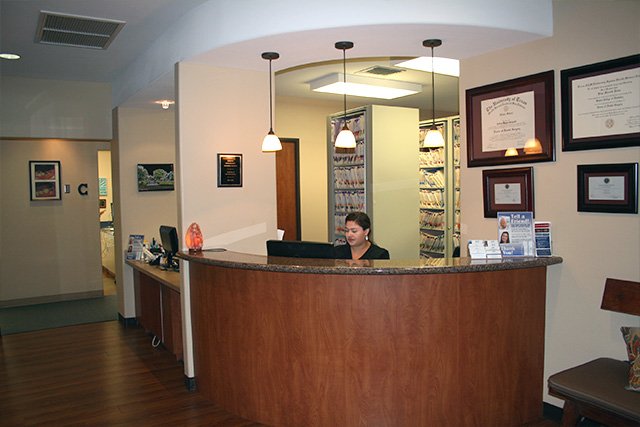 Dental Reception Desk | Advanced Family Dentistry | Dentist in Cedar Park TX